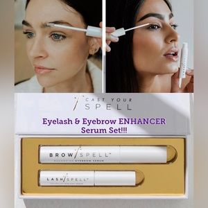 Spell Duo Enhances LASH + BROWS Serum NEW Duo Thicker, Longer, Healthier GROWTH